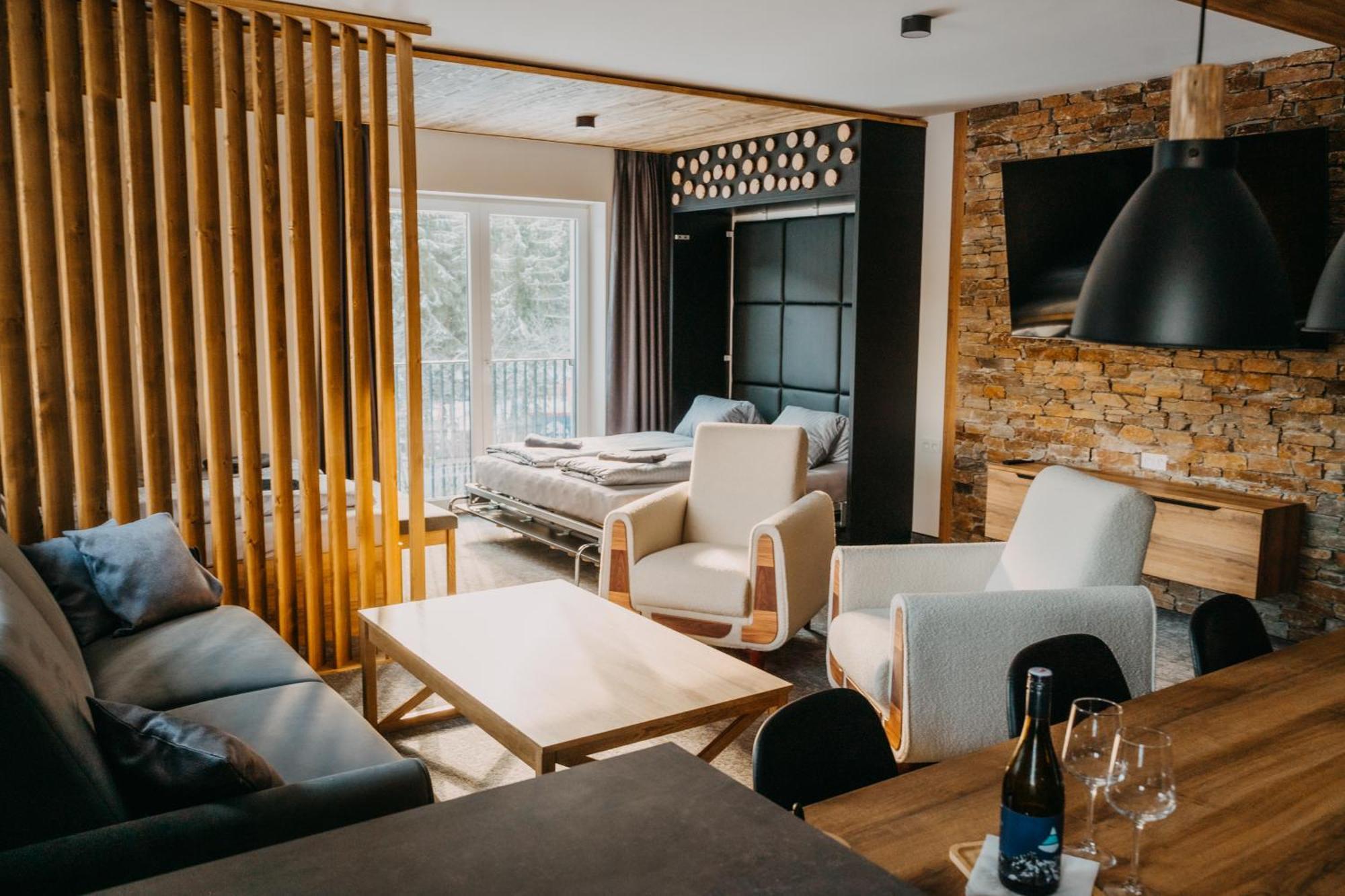 Luxusni Apartmany Domovjanka - Lysa Hora, Smrk, Kminek, Slavic Bila  Kültér fotó